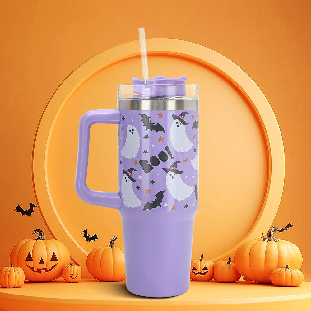 Double Wall Tumbler With Straw